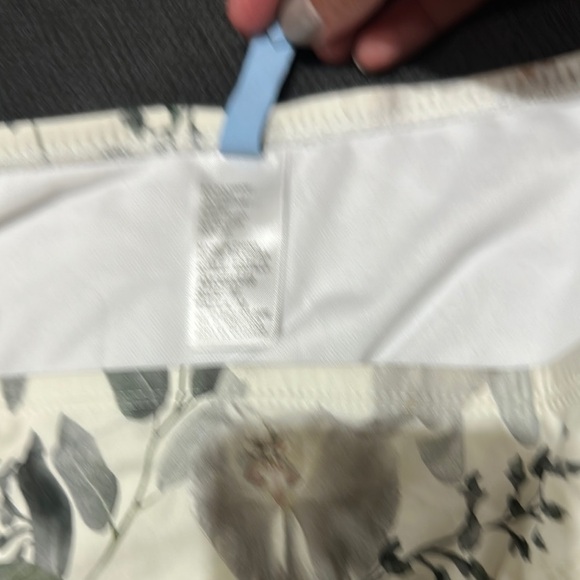 ANTONIO MELANI Floral Bikini Bottom - Green and Cream - Picture 5 of 5